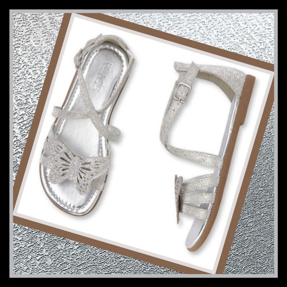 girls butterfly sandals